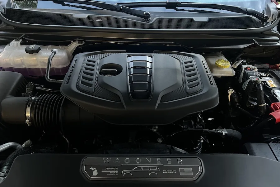 An automobile engine block An automobile engine block