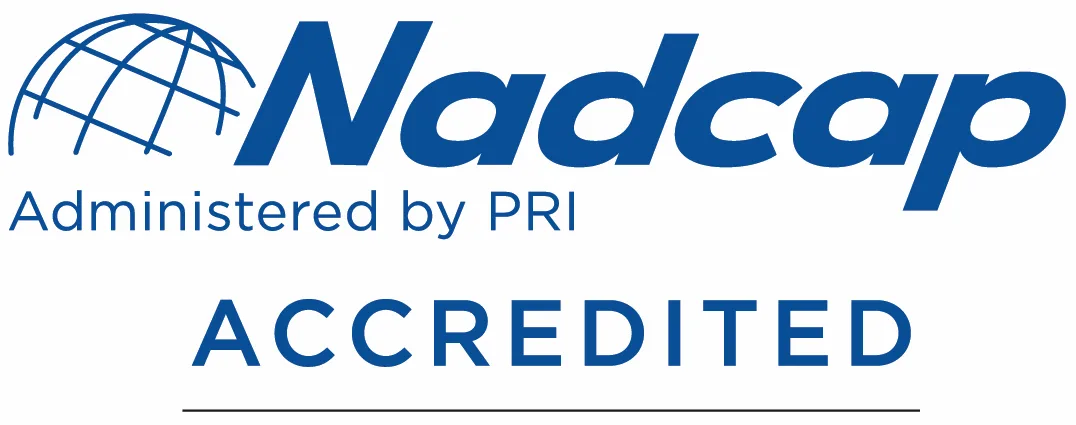 Nadcap Accredited (administered by PRI) Nadcap Accredited logo